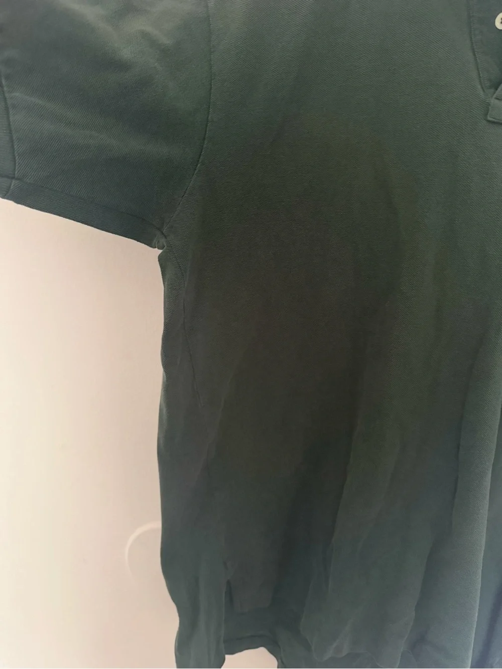 Ralph Lauren Dark Green Polo with Red Pony Embroidery